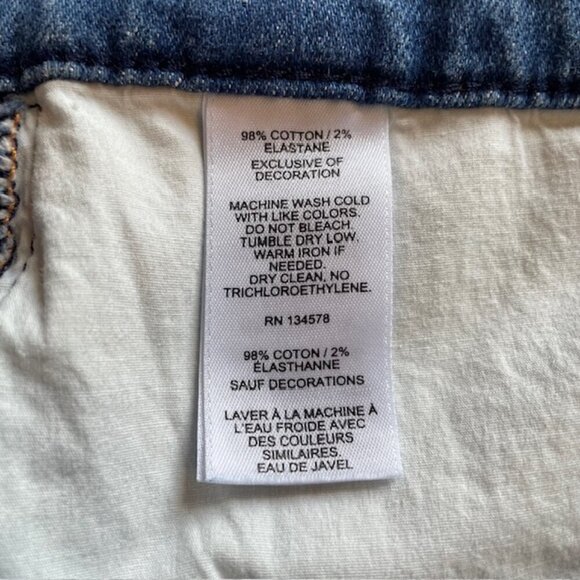 VINEYARD VINES Jamie Striped Grosgrain Denim Shorts, Size 26 - NWT - Picture 4 of 5